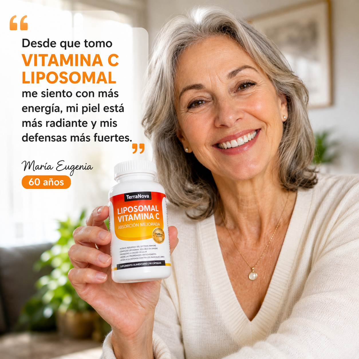 Vitamina C Liposomal 1500 mg – 90 Cápsulas