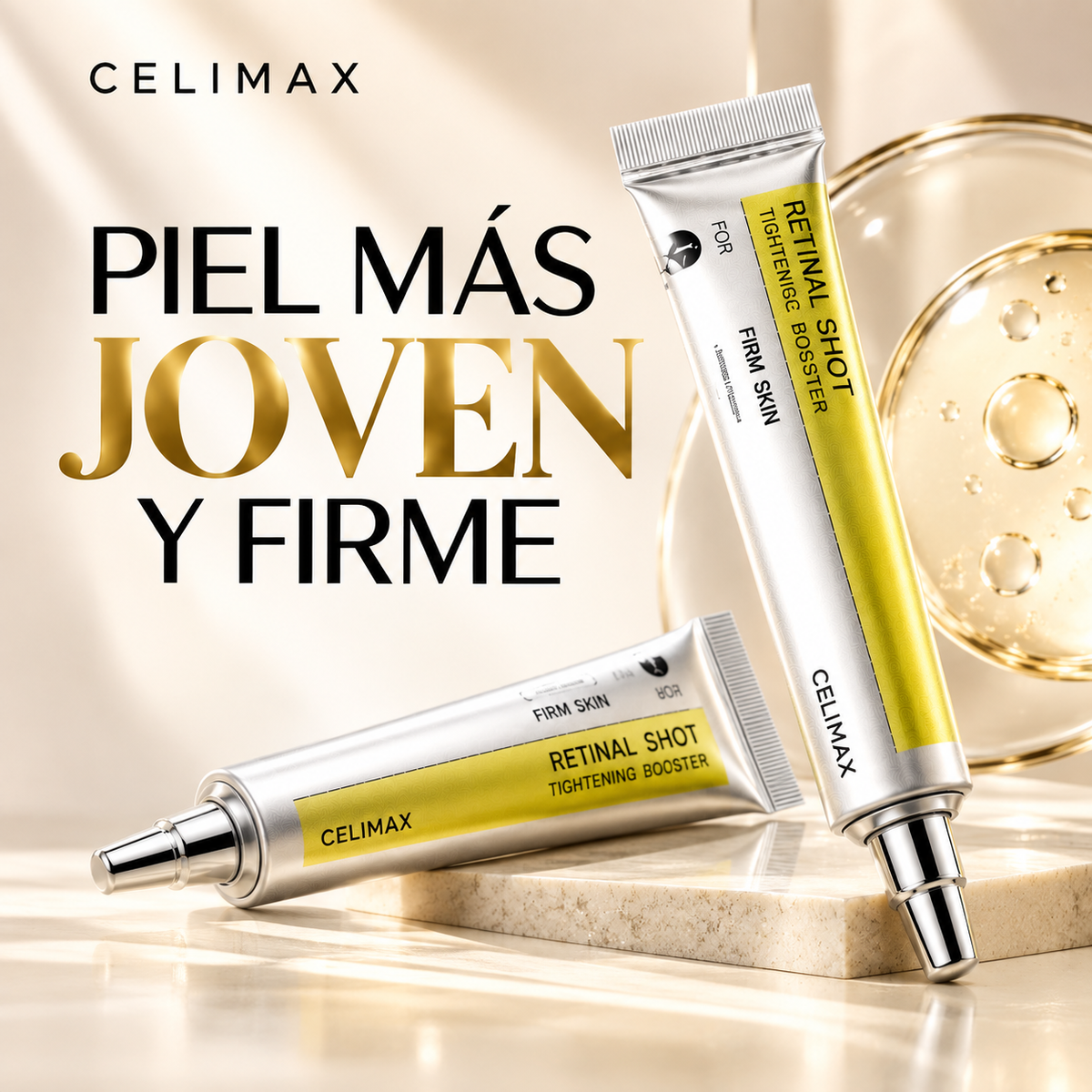 CELIMAX® Original Retinal Shot – Tratamiento Facial Antiarrugas & Reafirmante 15 ml