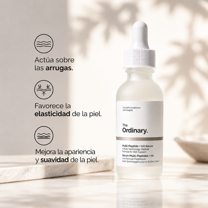 The Ordinary - Serum Facial de Péptidos + Ácido Hialurónico 30 mL