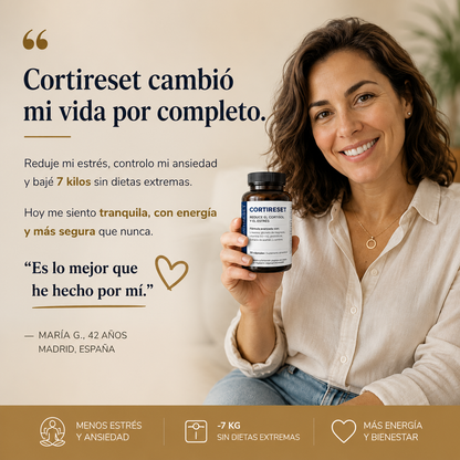CORTIZEN™ - Menos estrés, menos ansiedad y más vida.