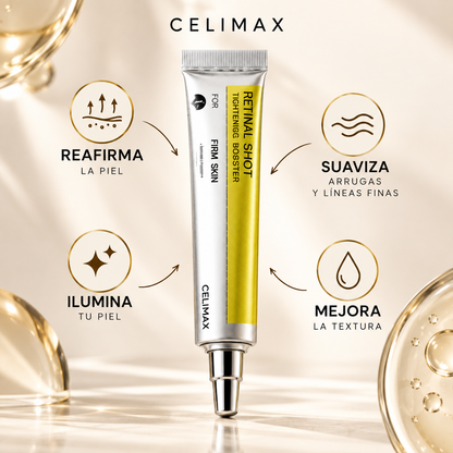 CELIMAX® Original Retinal Shot – Tratamiento Facial Antiarrugas & Reafirmante 15 ml