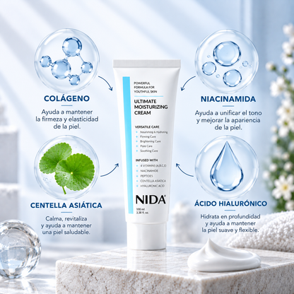 NIDA® – Crema Facial Coreana Antiedad ORIGINAL 100 mL