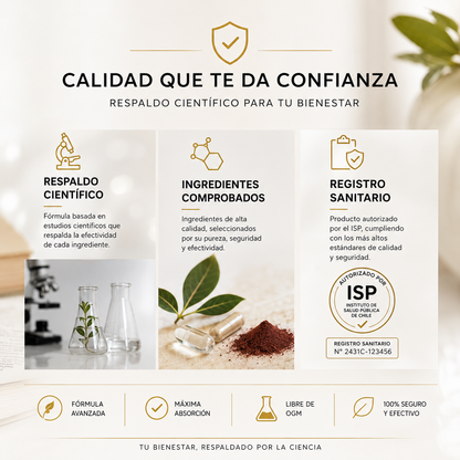 NAD+RESVERATROL ORIGINAL 1500 mg - 100 cápsulas