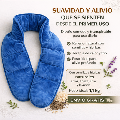 Guatero de Semillas para Cuello y Hombros – Alivia tensión y relaja en minutos