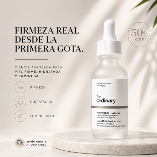 The Ordinary - Serum Facial de Péptidos + Ácido Hialurónico 30 mL