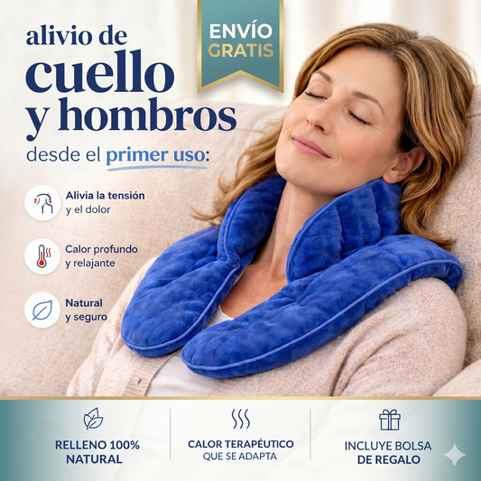 Guatero de Semillas para Cuello y Hombros – Alivia tensión y relaja en minutos